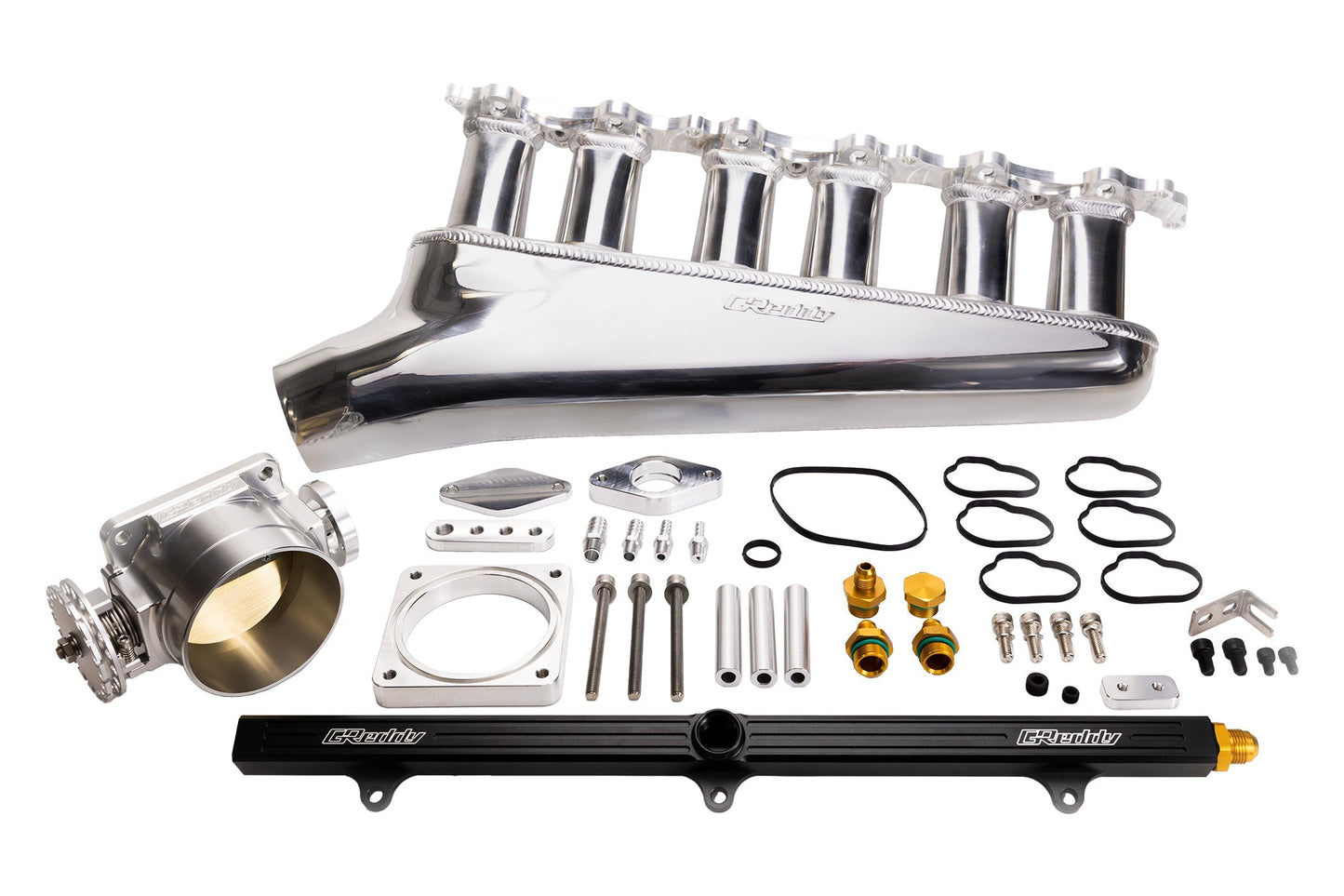 GReddy 2JZ-GTE SURGE TANK - PRO KIT w/ 90mm THROTTLE BODY & FUEL RAIL - () 13512303