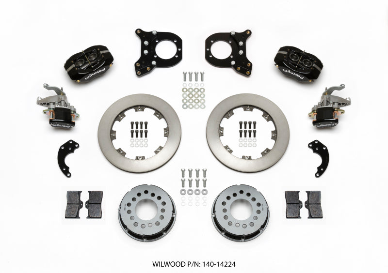 Wilwood FDL P/S Rear Kit,w/MC4 P-Brake,Chev 12 Bolt w/Clip Eliminator 140-14224 Photo - Primary