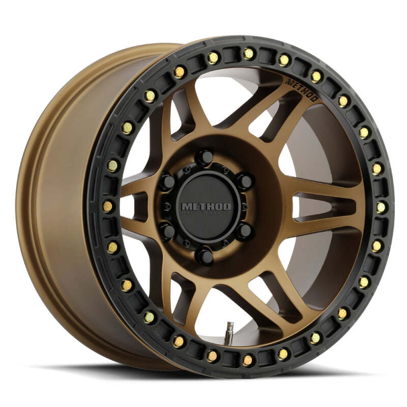 Method Race Wheels MR106 Beadlock Wheel Method Bronze 17x9 -44 8x6.5 MR10679080944B Photo - Primary