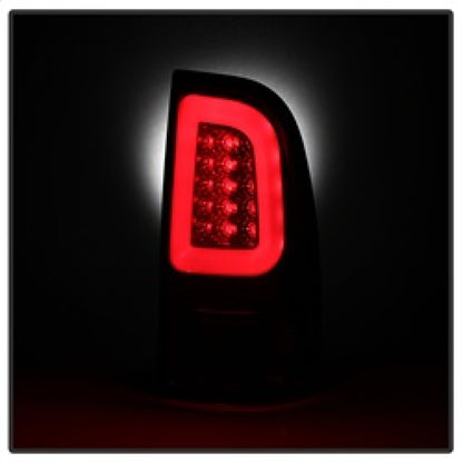Spyder 08-16 Ford Super Duty F-250 V3 Light Bar LED Tail Lights - Red Clear (ALT-YD-FS07V3-LBLED-RC) 5084736 5084736 Photo - Unmounted