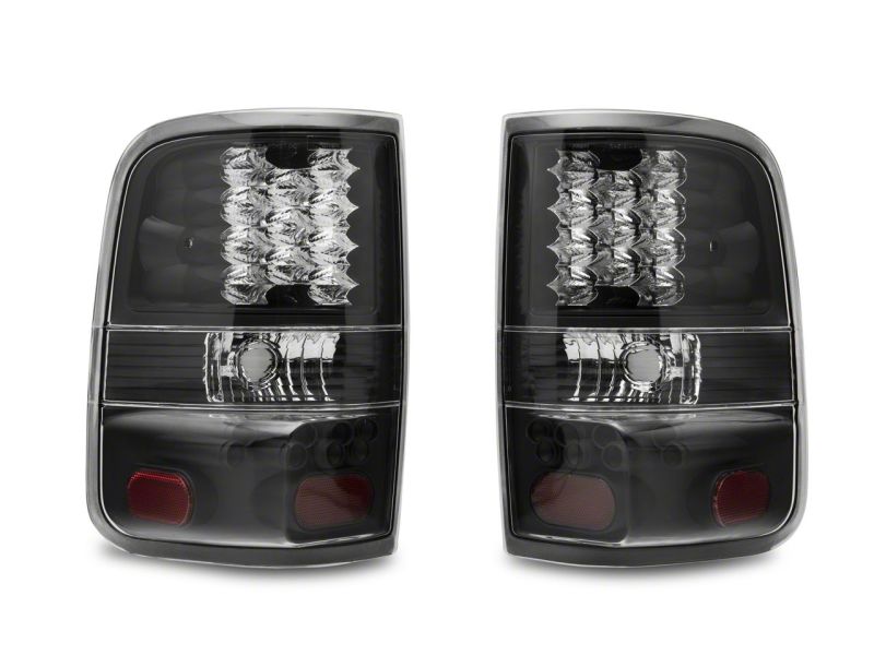 Raxiom 04-08 Ford F-150 Styleside LED Tail Lights- Blk Housing (Clear Lens) T542840