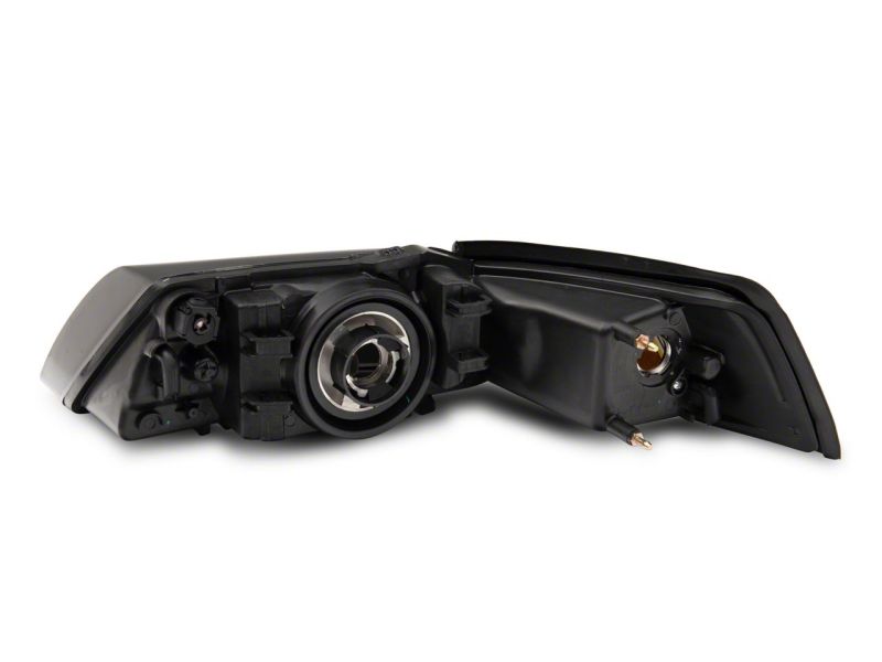 Raxiom 99-04 Ford Mustang Axial Series OEM Style Replacement Headlights- Blk Housing (Smoked Lens) 413420 413420 Photo - Close Up
