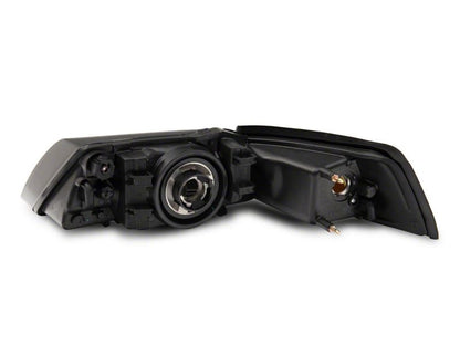 Raxiom 99-04 Ford Mustang Axial Series OEM Style Replacement Headlights- Blk Housing (Smoked Lens) 413420 413420 Photo - Close Up