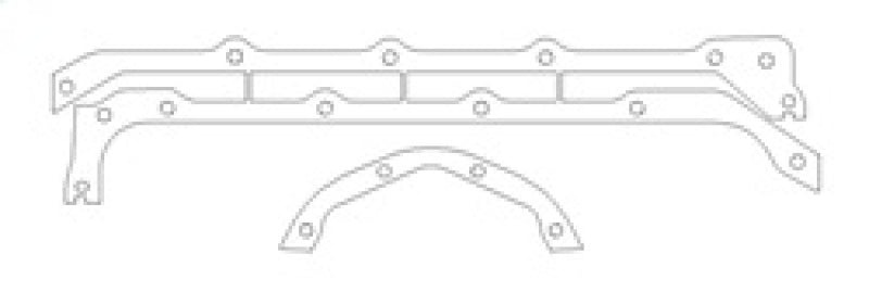 Cometic Oil Pan Gasket Material: Cork Thickness: .094in C5176-094 Photo - Primary