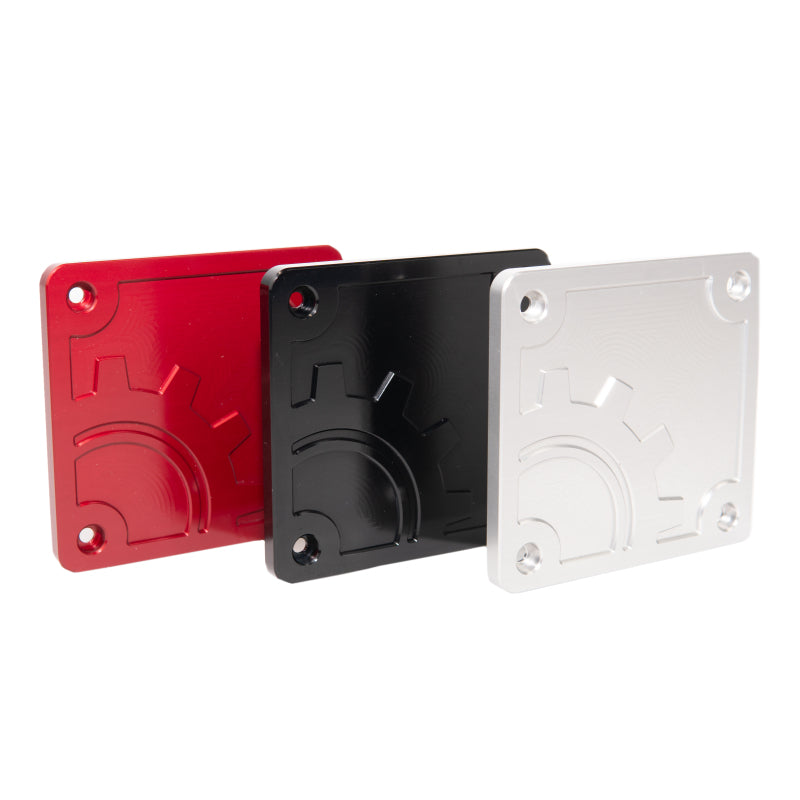 BuiltRight Industries 2020 Jeep Gladiator Bed Plug Plate Cover (Alum) - Black 110014 110014 Photo - lifestyle view