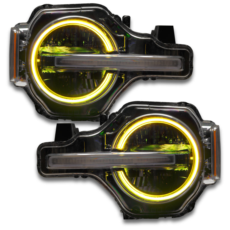 ORACLE Lighting Oracle 2021 Ford Bronco DRL Upgrade w/ Halo Kit - ColorSHIFT w/ No Controller 1468-334 1468-334 User 7