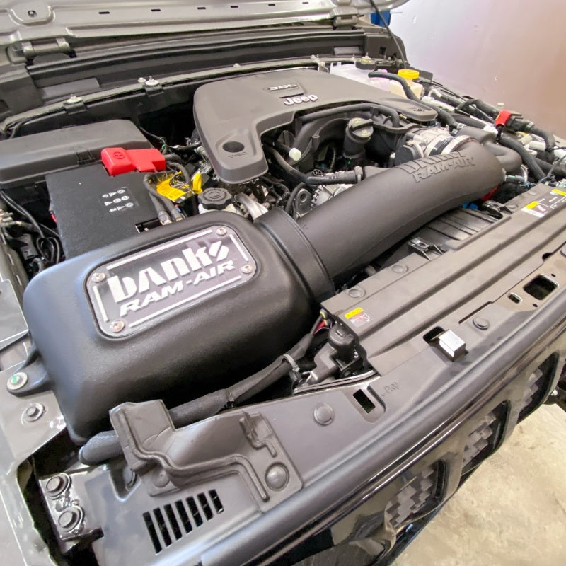 Banks Power 18-20 Jeep 3.6L Wrangler (JL) Ram-Air Intake System 41843 41843 Photo - Mounted