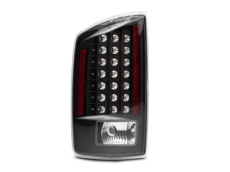 Raxiom 07-08 Dodge RAM 1500 LED Tail Lights- Blk Housing (Clear Lens) R110152