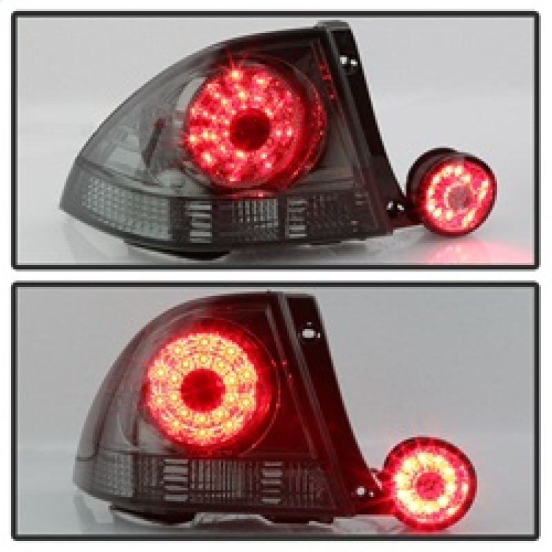 Spyder 01-03 Lexus IS300 LED Tail Lights w/Inner Trunk Lights - Smoke (ALT-YD-LIS300-LED-SET-SM) 5085054 5085054 Photo - Unmounted