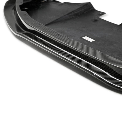 Seibon SS Front Lip Nissan Gtr R35 2009-2010 FL0910NSGTR-SS Photo - Primary