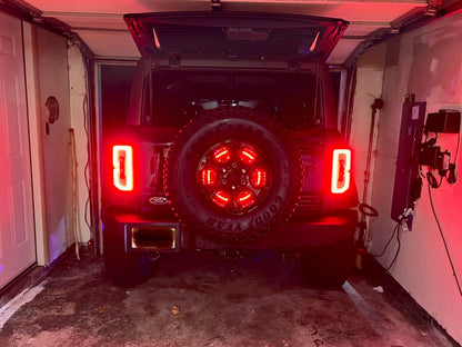 ORACLE Lighting Oracle LED Illuminated Wheel Ring 3rd Brake Light - Red 4211-003 4211-003 Photo - lifestyle view