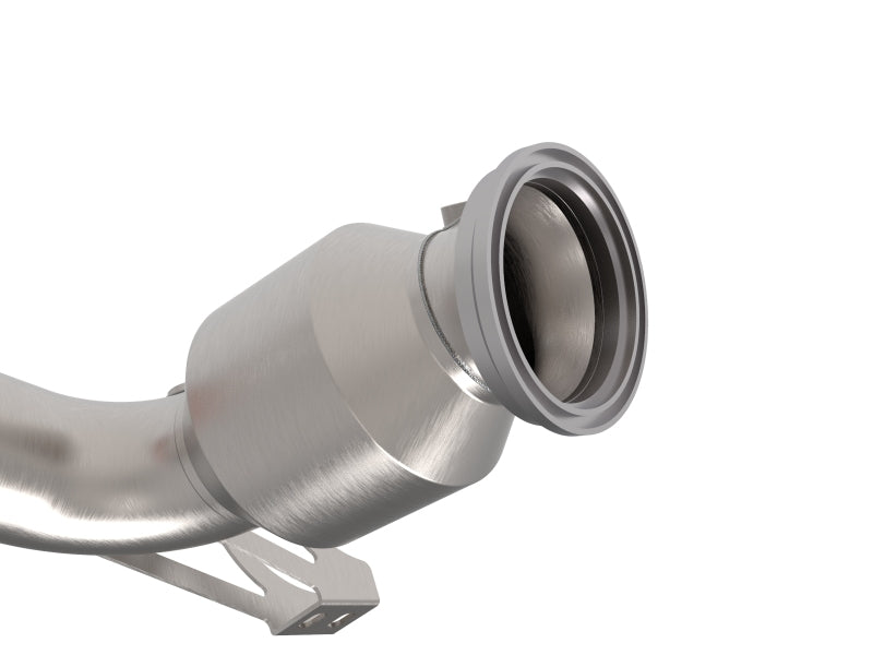 aFe Power Direct Fit 409 SS Catalytic Converter 14-18 Mini Cooper S L4-2.0L (t) B46 47-46306 47-46306 Photo - Unmounted