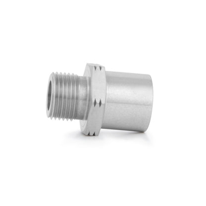 Mishimoto Stainless Steel Sandwich Plate Adapter, 3/4 inch -16UNF MMSPA-3416 Photo - Close Up