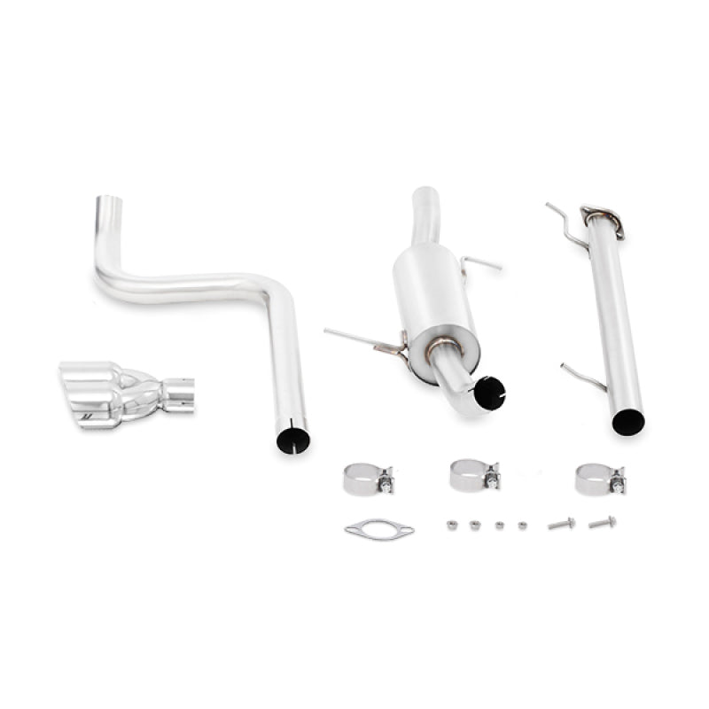 Mishimoto Cat-Back Exhaust Non Resonated Polished Tip - Ford Fiesta ST 2014+ MMEXH-FIST-14P Photo - Primary