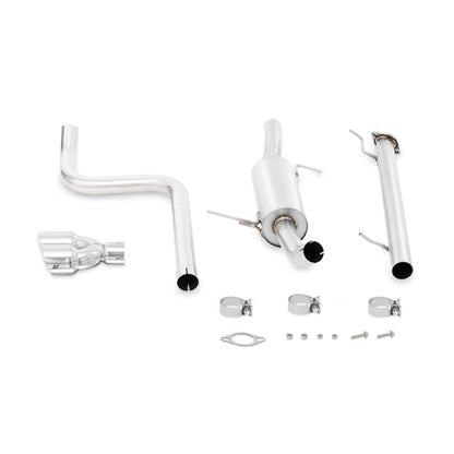Mishimoto Cat-Back Exhaust Non Resonated Polished Tip - Ford Fiesta ST 2014+ MMEXH-FIST-14P Photo - Primary