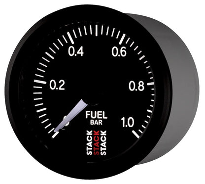Autometer Stack 52mm 0-1 Bar M10 Male Pro Stepper Motor Fuel Pressure Gauge - Black ST3303 ST3303 User 3