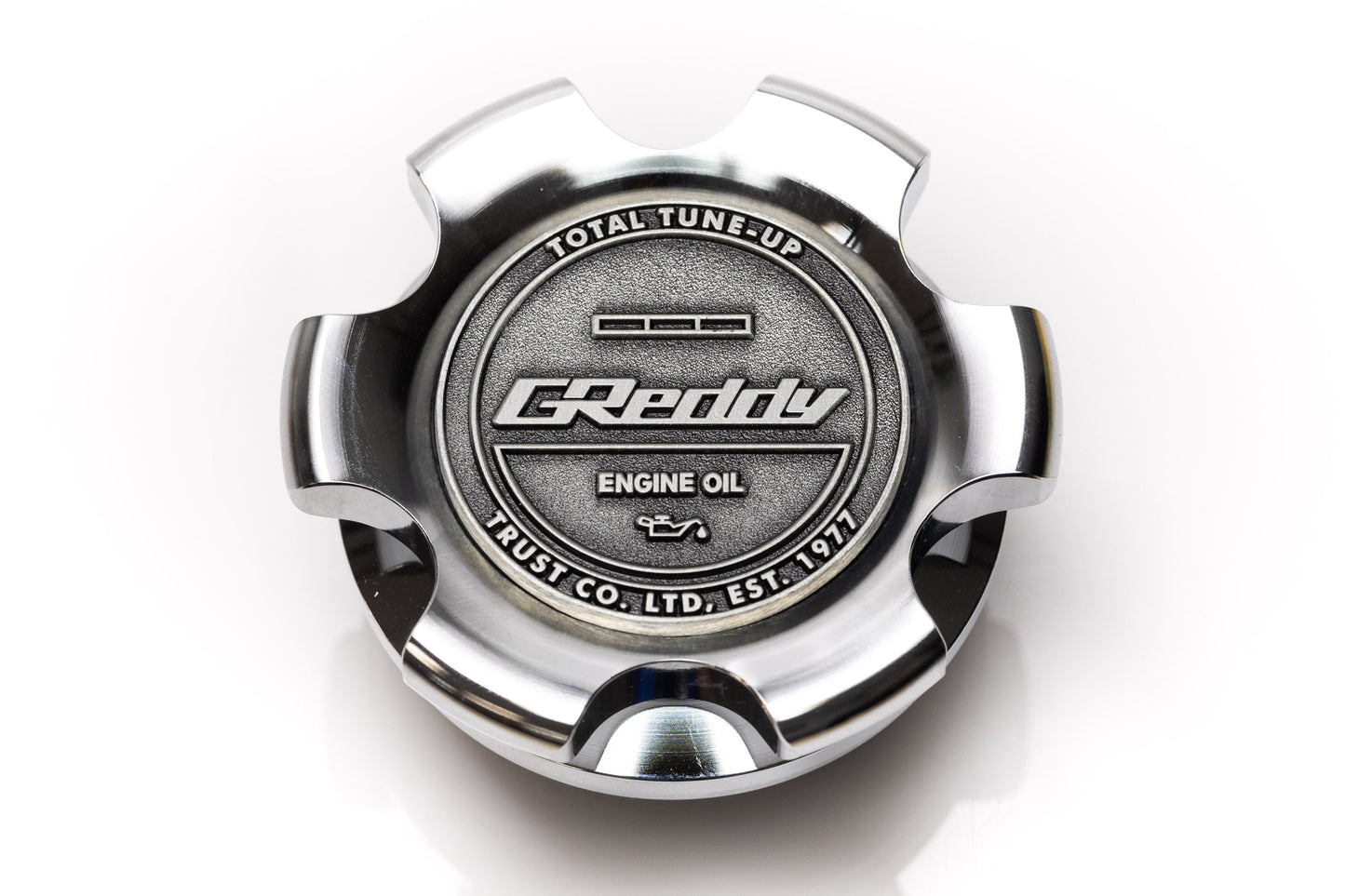 GReddy OIL FILLER CAP B-TYPE, 01 TOY/ DAI - CHROME 13901511