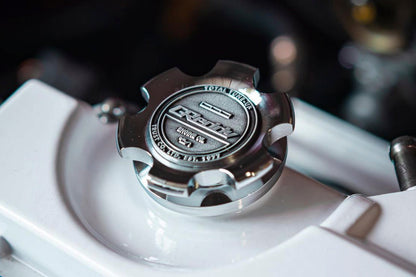 GReddy OIL FILLER CAP B-TYPE, 02 NIS/HON - CHROME - () 13901522