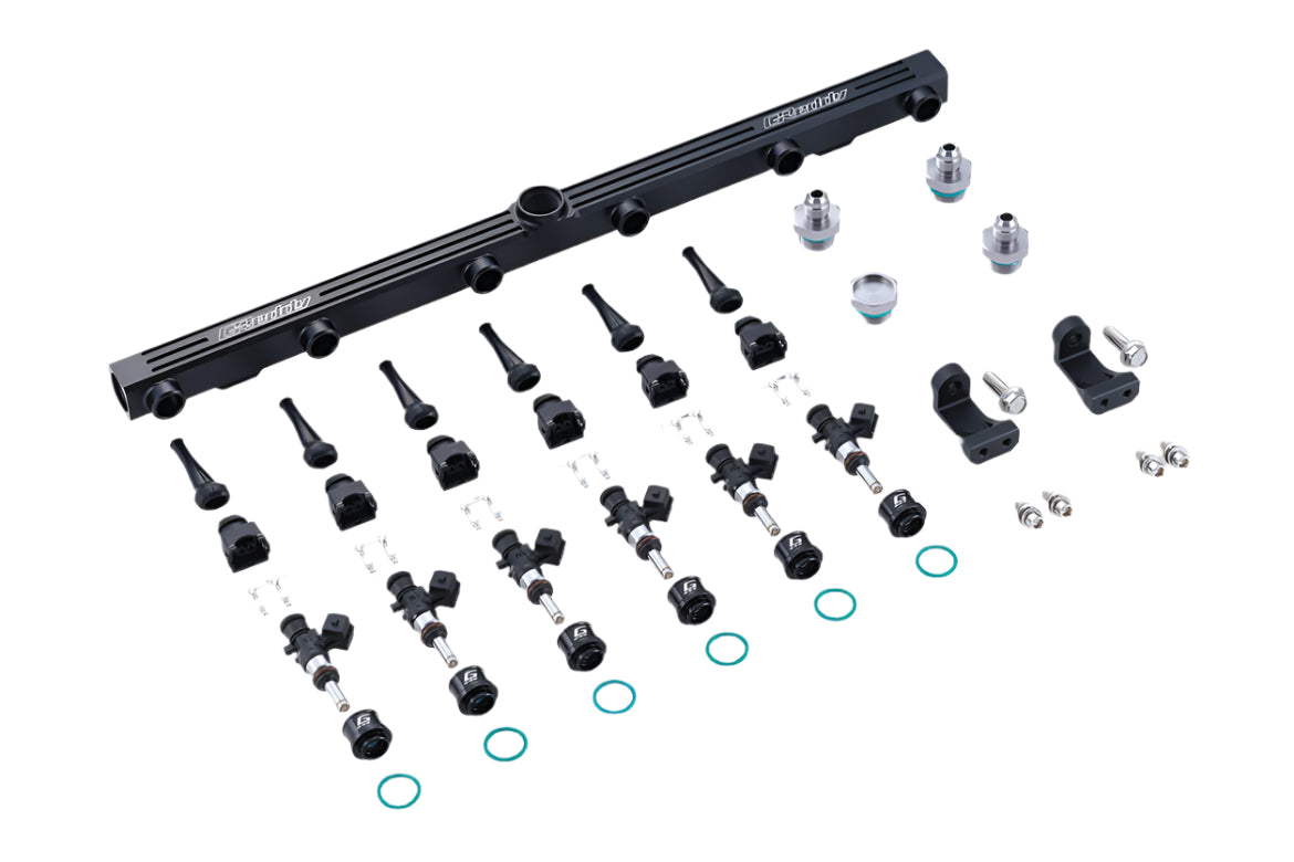 GReddy FUEL DELIVERY KIT 2JZ-VVTi & non-VVTi (OEM MANIFOLD) BLACK - (13913320 13913321 ) 13913322