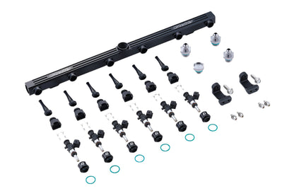 GReddy FUEL DELIVERY KIT 2JZ-VVTi & non-VVTi (OEM MANIFOLD) BLACK - (13913320 13913321 ) 13913322