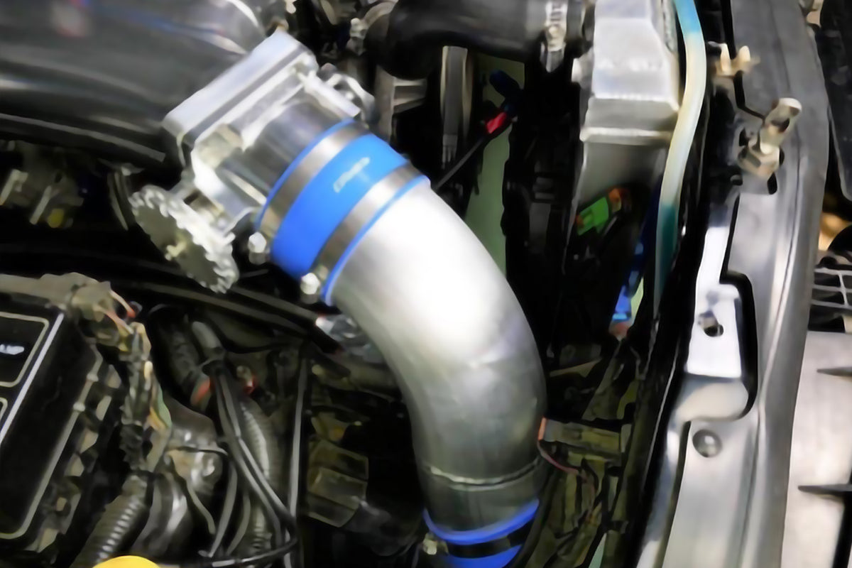 GReddy 100MM ALUMINUM PIPING SET FOR RB26 SINGLE TB SURGE TANK 13920403