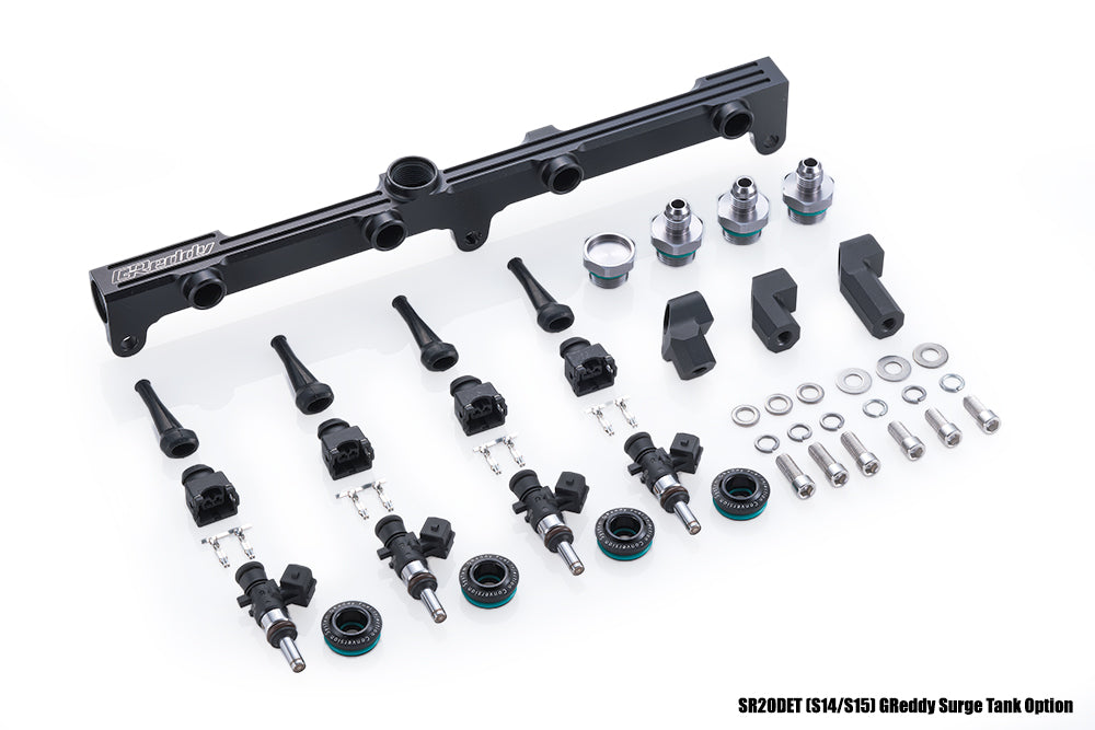GReddy FUEL DELIVERY KIT(s) SR20DET (GREDDY) S14/S15 BLACK - (13923313 13923314 ) 13923315