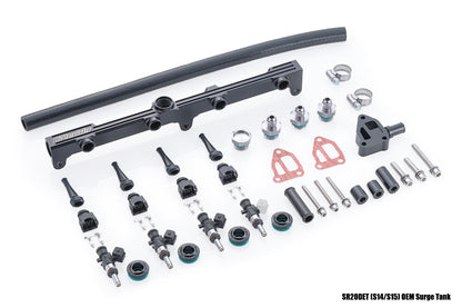 GReddy FUEL DELIVERY KIT(s) SR20DET (OEM) S14/S15 BLACK - (13923310 13923311 ) 13923312