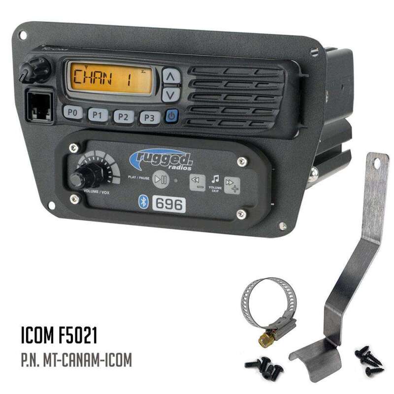 Rugged Radios Can-Am Commander Intercom and Radio Mount Motorola CM300D / Vertex VX2200 MT-CANAM-MOT MT-CANAM-MOT Photo - Primary