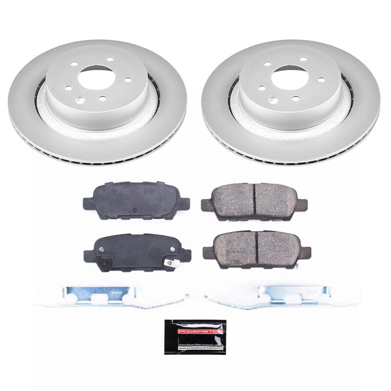 PowerStop Power Stop 14-15 Infiniti Q60 Rear Z17 Coated Brake Kit CRK9062 CRK9062 Photo - Primary