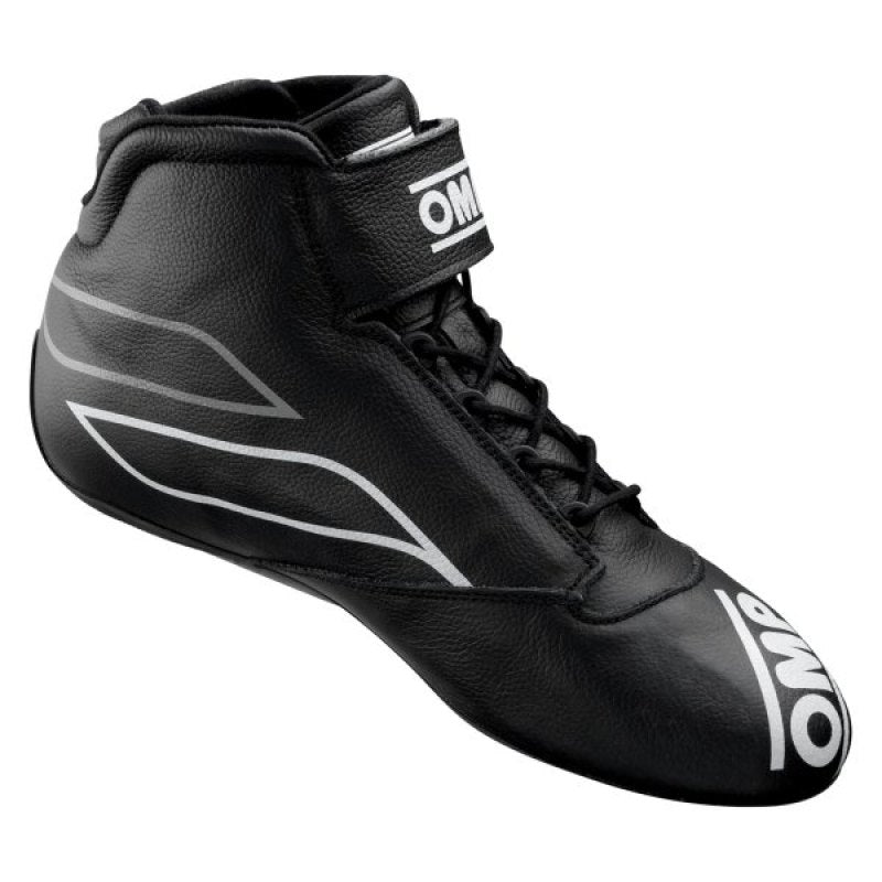 OMP One-S Shoes Black/White/Silver - Size 46 (Fia 8856-2018) IC0-0822-A01-071-46 IC0-0822-A01-071-46 Photo - Primary