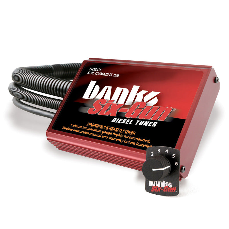 Banks Power 06-07 Dodge 5.9L (All) Six-Gun Diesel Tuner w/ Switch 63797 63797 Photo - Primary