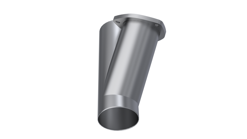 QTP 3.5in Weld-On QTEC Exhaust Cutout Y-Pipe 10350 10350 Photo - Primary