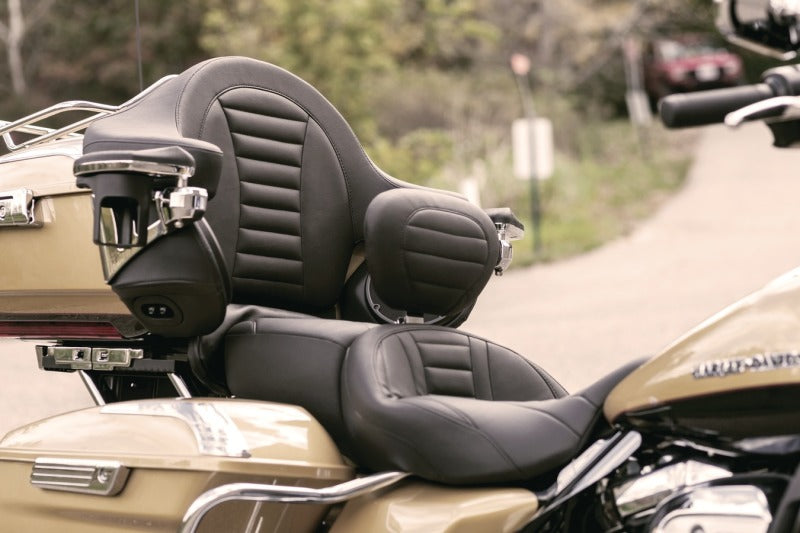Mustang Motorcycle Mustang 08-21 Harley Electra Glide Std, Rd Glide ,Rd King ,Str Glide Super Touring Arm Wrap - Black 79014 79014 Photo - Primary