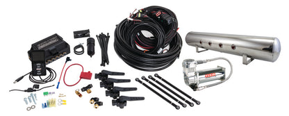 AIRLIFT Performance 3H (3/8" Air Line, 5 Gallon Lightweight Polished Aluminum) 27798 Photo - Primary