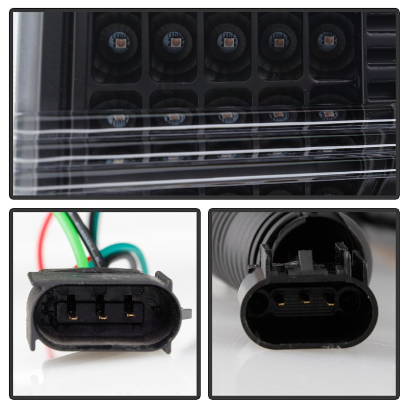 Spyder Ford F150 13-14 Xenon Model Only Light Bar Projector Headlights Blk PRO-YD-FF15013PL-SEQ-BK 5087584 5087584 Photo - Unmounted