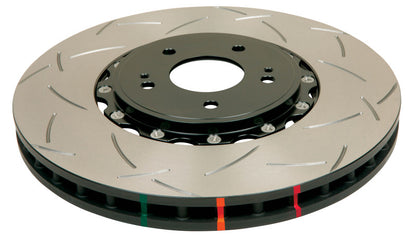DBA 03-05 Evo 8/9 Front Slotted 5000 Series 2 Piece Rotor Assembled w/ Black Hat 52218BLKS 52218BLKS Photo - Primary