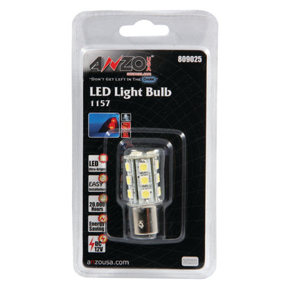 Anzo LED Bulbs Universal LED 1157 White - 18 LEDs 1 3/4in Tall 809025 Photo - Primary