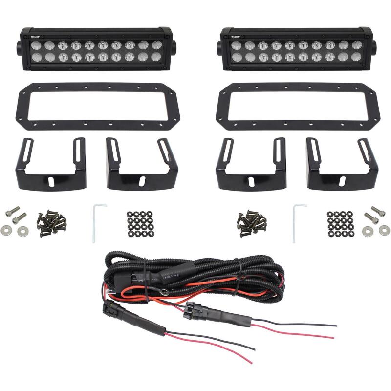 Westin HDX Flush Mount B-Force LED Light Kit 57-0035 Photo - Unmounted