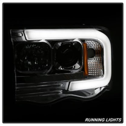 Spyder Dodge Ram 1500 02-05 V2 Projector Headlights - Light Bar DRL - Chrome PRO-YD-DR02V2-LB-C 5084613 5084613 Photo - Unmounted