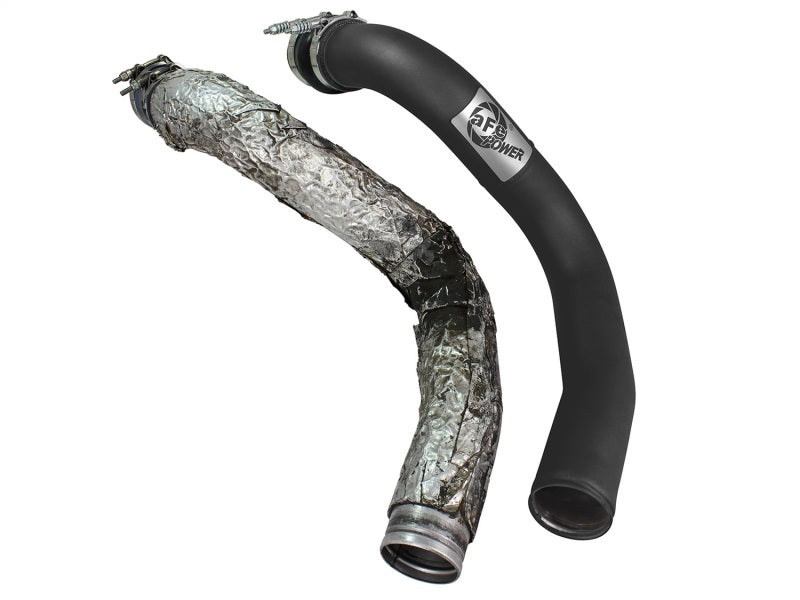 aFe BladeRunner 3in Intercooler Tubes Cold Side: Ford Diesel Trucks 99-03 46-20099-B Photo - Unmounted