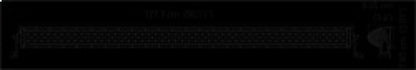 Hella ValueFit Sport Light Bar 96 LED/49" - Combo Beam 357208301 Technical Drawing