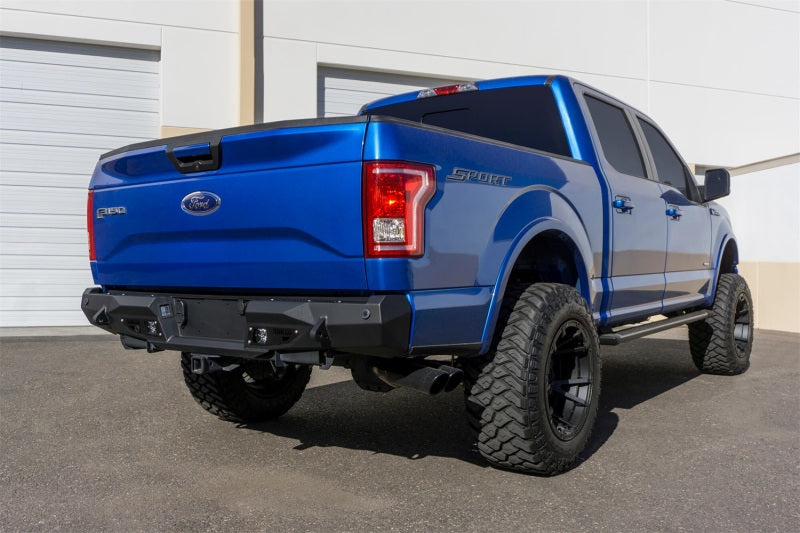 Addictive Desert Designs 15-18 Ford F-150 Stealth Fighter Rear Bumper R181231280103 Photo - Mounted
