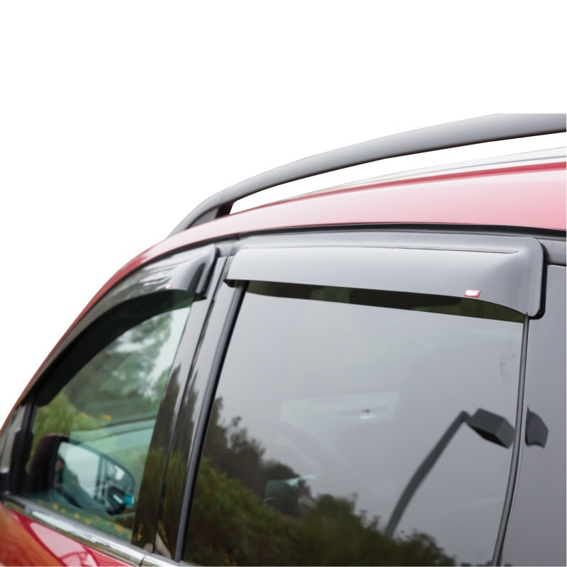 Westin 2013-2018 Ford Escape Wade Slim Wind Deflector 4pc - Smoke 72-37442 72-37442 Photo - Mounted