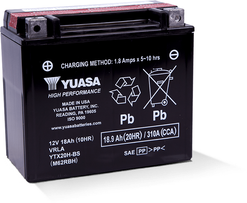 Yuasa Battery Yuasa Ytx20H-Bs Yuasa Battery YUAM62RBH