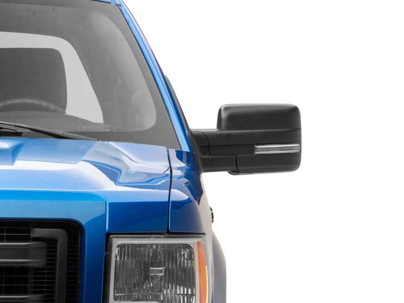 Raxiom 09-14 Ford F-150 Axial Series LED Sequential Mirror Mounted Turn Signals- Smoked T578177 T578177 Photo - Close Up