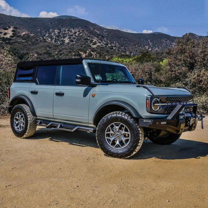 Westin/HDX 2021+ Ford Bronco Drop Nerf Step Bars - Textured Black 56-14195 56-14195 Photo - Mounted