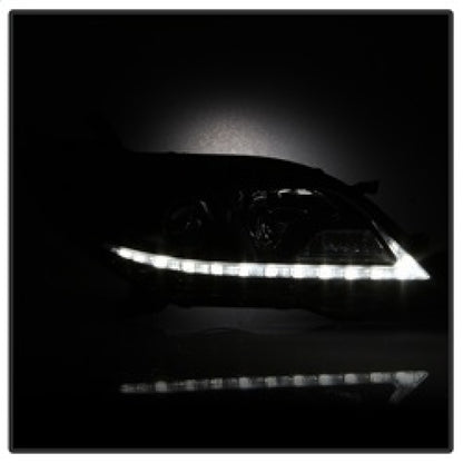 Spyder Toyota Sienna 2011-2014  Projector Headlights - DRL LED - Black PRO-YD-TSEN11-DRL-BK 5083982 5083982 Photo - Unmounted