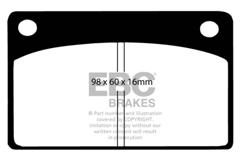 EBC Disc Brake Pad Set DP2143 Photo - Primary