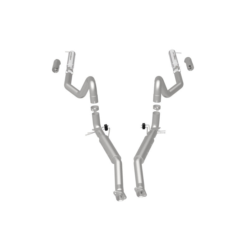 MagnaFlow Ford Mustang Competition Series Cat-Back Performance Exhaust System 16996 360 Degree Image Set