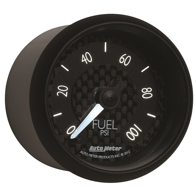 Autometer GT Series 52mm Full Sweep Electronic 0-100 PSI Fuel Pressure Gauge 8063 8063 User 6